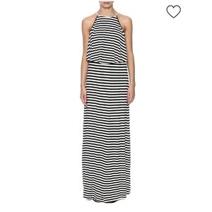 NWT She + Sky Stiped Maxi Dress